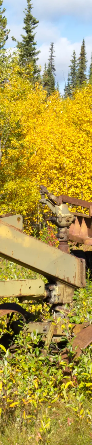 Spüre die Einsamkeit der South Canol Road